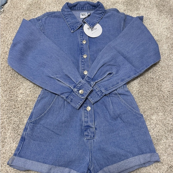 Princess Polly Denim Jumpsuit - Picture 1 of 3